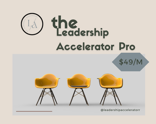 Leadership Accelerator Hub- Leadership Accelerator - Leadership Synergy - Dr. Shade - Course Icon