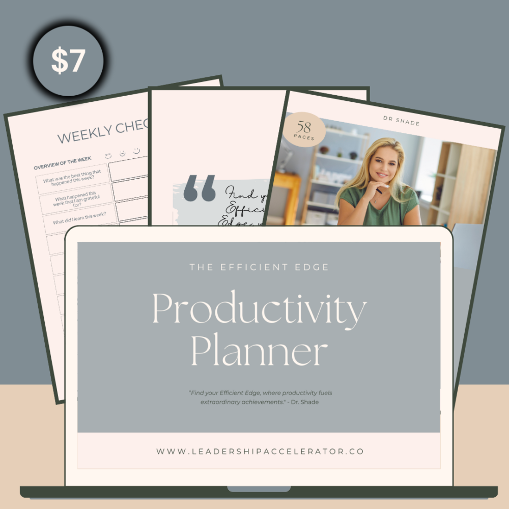 Productivity Planner - The Efficient Edge Version
